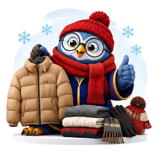Ozzo in winter wear
