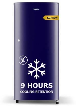 Whirlpool 184 L Direct Cool Single Door 3 Star Refrigerator  (Solid Blue / Blue, 205 WDE CLS 3S SAPPHIRE BLUE-Z)