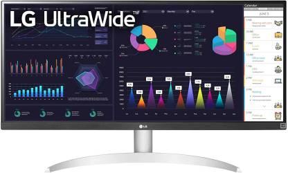 LG ULTRAWIDE SERIES 29 inch WFHD IPS Panel Gaming Monitor ((29WQ600-W) Color Calibrated, 100Hz, 7W x 2 Speaker, USB-C, Display Port, HDMI)  (Frameless, AMD Free Sync, Response Time: 1 ms, 100 Hz Refresh Rate)