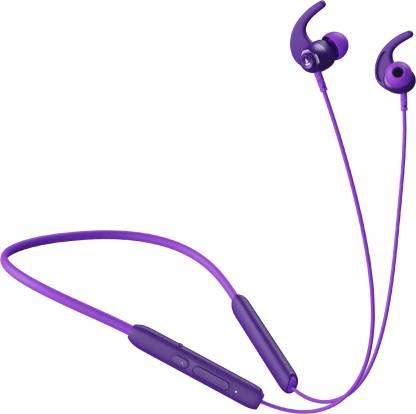 boAt Rockerz 260 with Beast Mode, ENx Tech and ASAP Charge Bluetooth Headset  (Electric Purple, In the Ear)