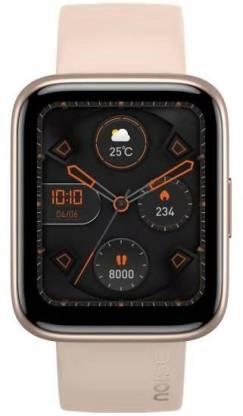Noise ColorFit Vision 2 with 1.78'' Always on AMOLED Display Smartwatch (Pink Strap, Regular)