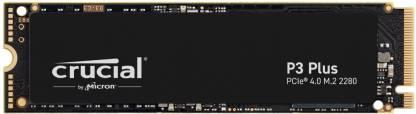 Crucial P3 Plus PCIe 4.0 NVMe M.2 2280 500 GB Desktop, Laptop Internal Solid State Drive (SSD) (CT500P3PSSD8)  (Interface: PCIe NVMe, Form Factor: M.2)