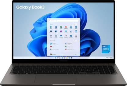 SAMSUNG Galaxy Book3 Intel Core i5 13th Gen 1335U - (16 GB/512 GB SSD/Windows 11 Home) NP750XFG-KA2IN Thin and Light Laptop  (15.6 Inch, Graphite, 1.58 Kg, With MS Office)