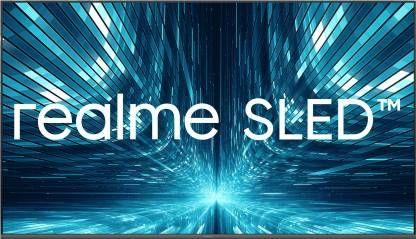 realme SLED 139 cm (55 inch) Ultra HD (4K) LED Smart Android TV  (RMV2001 SLED TV 55)