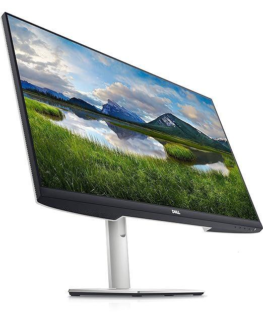 Dell S2721QS 27 Inch (68.5cm) 4K UHD (3840 x 2160) Pixels IPS Ultra-Thin Bezel Monitor, AMD FreeSync (HDMI, DisplayPort), VESA Certified, Silver