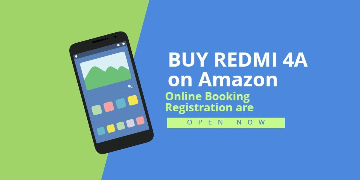 Buy Redmi 4A Online Booking Registration in India Amazon ...