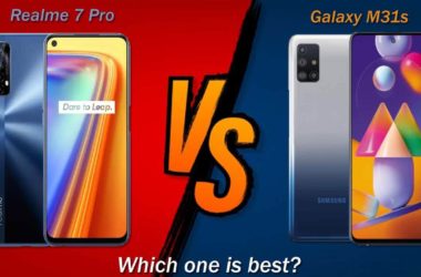 Realme 7 Pro vs Samsung Galaxy M31s Comparison