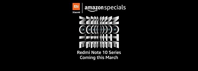 Redmi Note 10 Pro Amazon Teaser