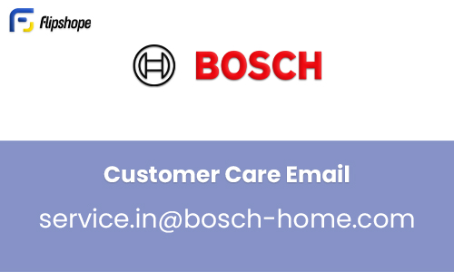 Bosch Customer Care Email
