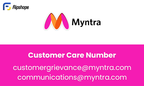 Myntra Customer care Email