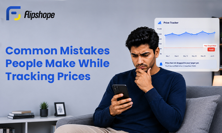 Guy using the price tracker
